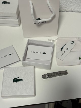 Pulsera Lacoste Plata