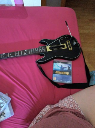 Guitar Hero PS3 con Guitarra