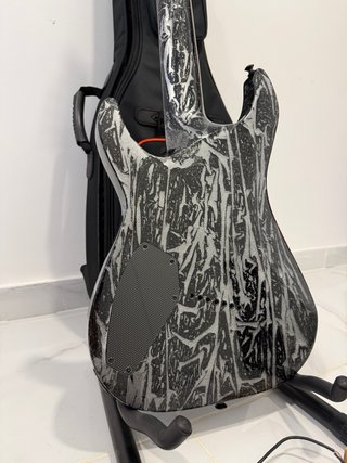 Schecter Silver Mountain Lundgren + Gigbag
