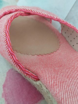 Sandalias cuña esparto Pepe Jeans rosas