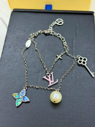 Pulsera color plata Multicolor
