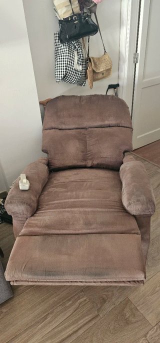 Sillón Eléctrico Gris Tela Gratis. Lo regalo
