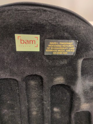 Fondello Bam extra leggero per 2 clarinetti