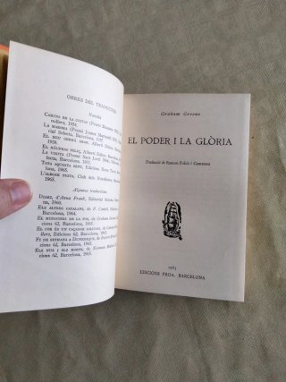 Graham Green - Dos llibres - Proa