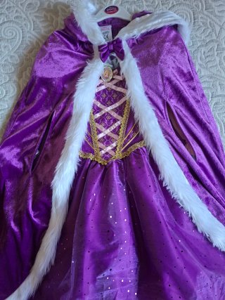 Vestido Princesa Disney Rapunzel 6 años