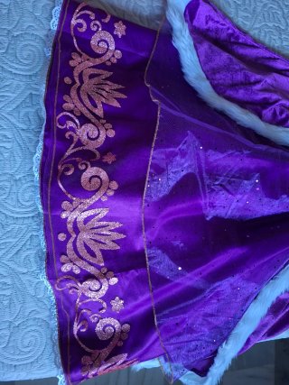Vestido Princesa Disney Rapunzel 6 años