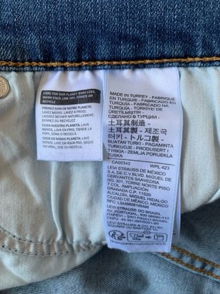 New Levi's jean shorts