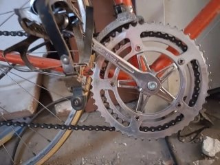 Bicicleta Clásica Vicini Naranja