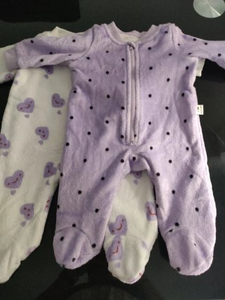 Pijama invierno bebé 1-3 meses