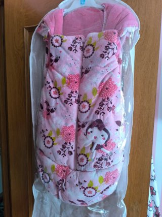 Saco Silla Paseo Bebé Estampado Flores