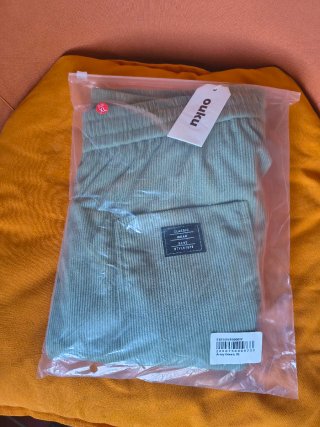 Pantalón Pana Ouku Verde Oliva Talla XL