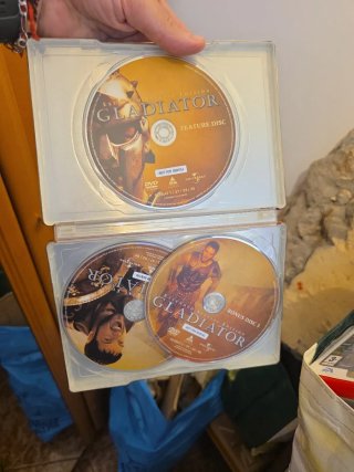 DVD Gladiator Edición Coleccionista 3 Discos