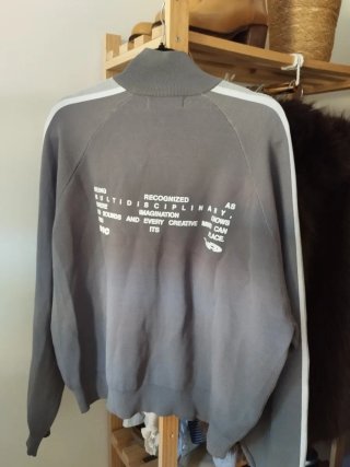 Jersey Cremallera Bershka Gris