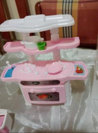 Set Polly Pocket Cocina Baño Accesorios