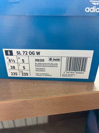 Adidas SL 72 OG W Azul/Blanco