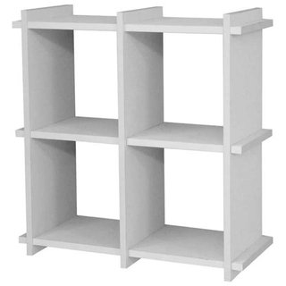Estantes Bacheca Libreria Mensole en madera blanco