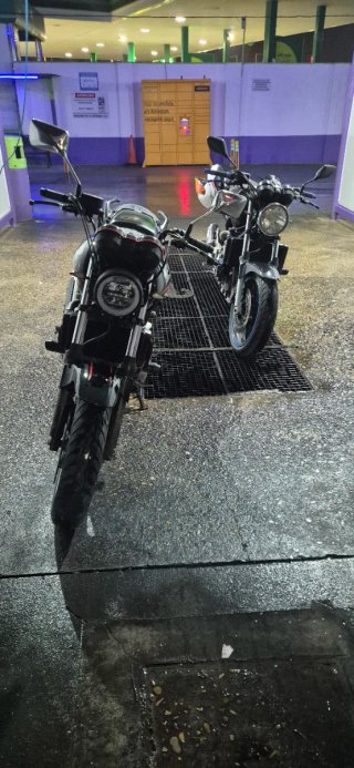 Honda CBF 500 Negra/Roja limitada A2