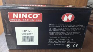 Porsche 356 Ninco Classic Negro