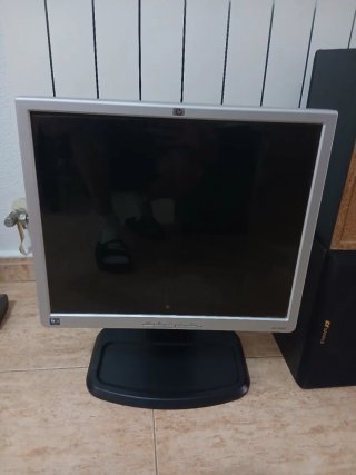 Pantalla Monitor HP 19 Plata/Negra