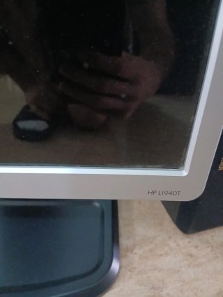 Pantalla Monitor HP 19 Plata/Negra