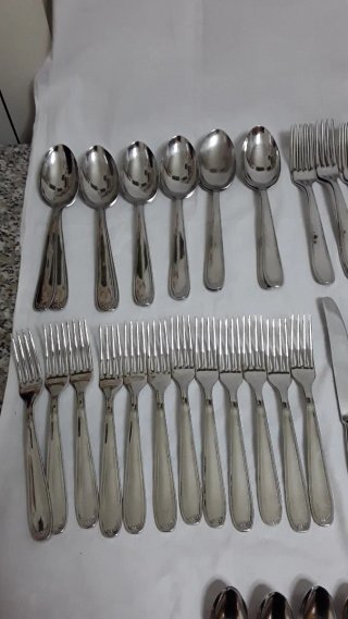 Servizio Posate Inox Argento "Fraven Rostfrei "