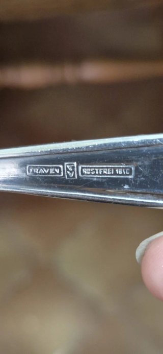 Servizio Posate Inox Argento "Fraven Rostfrei "