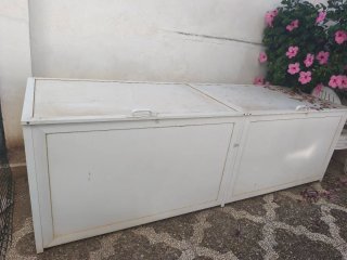 Arcón de aluminio blanco
