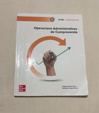 Libro "Operacions Administratives de Compravenda"