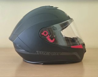 Casco de moto Nzi Trendy negro