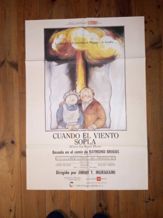 Cartel Cine Cuando el Viento Sopla