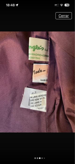 Chaqueta Mujer T-42