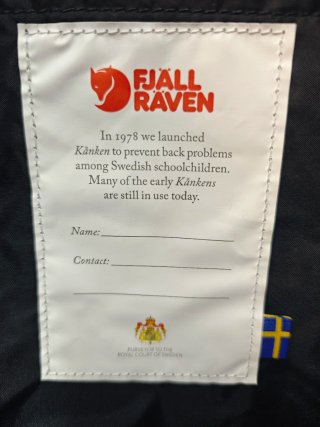 Mochila NUEVA  ORIGINAL de Fjallraven Kanken