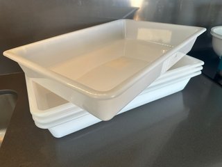 Vassoio in plastica professionale Metro 8L