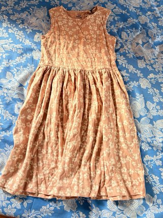 Vestido infantil estampado leopardo