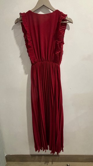 Vestido largo invitada sin complementos
