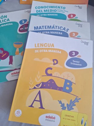 Libros de tercero de primaria de edebe primaria