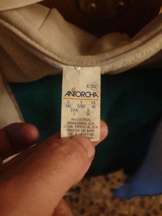 Chándal hombre sin estrenar gris y verde