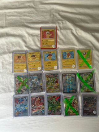 Lote de cartas Pokémon