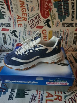 Zapatillas Skechers D'Lites Mujer Talla 38