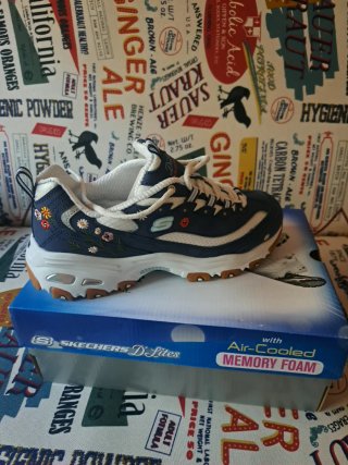 Zapatillas Skechers D'Lites Mujer Talla 38