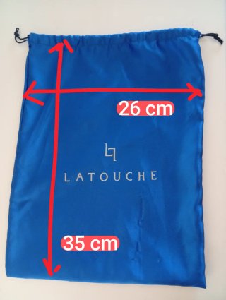 Bolsa para zapatos LATOUCHE azul