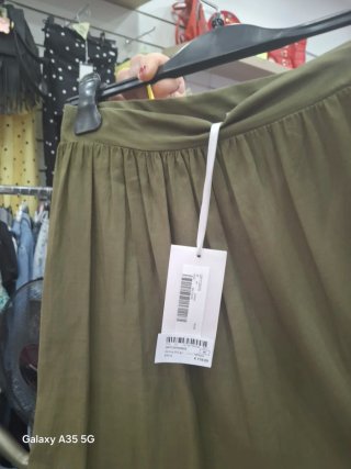 Gonna lunga Kaos verde oliva