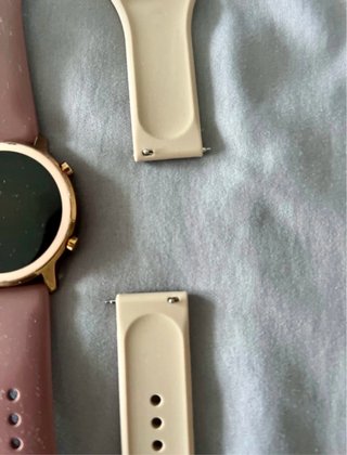 Correas de reloj 20mm beige y rosa