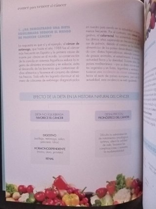 Comer para vencer al cancer