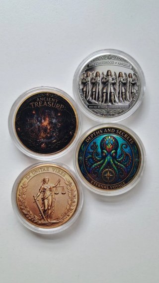 Lote 4 Medallas Coleccionables