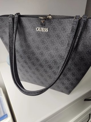 Bolso Guess Negro/Gris