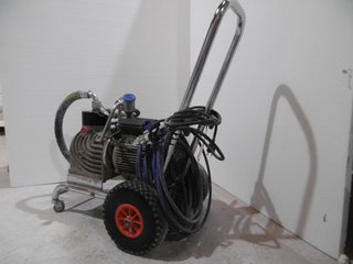 Bomba Airless de membrana con carro