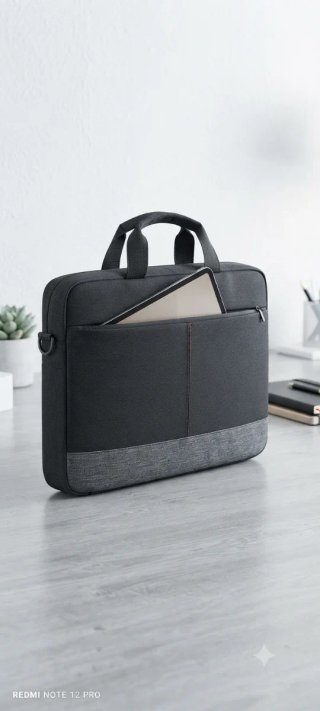 Maletín para Tablet Negro y Gris