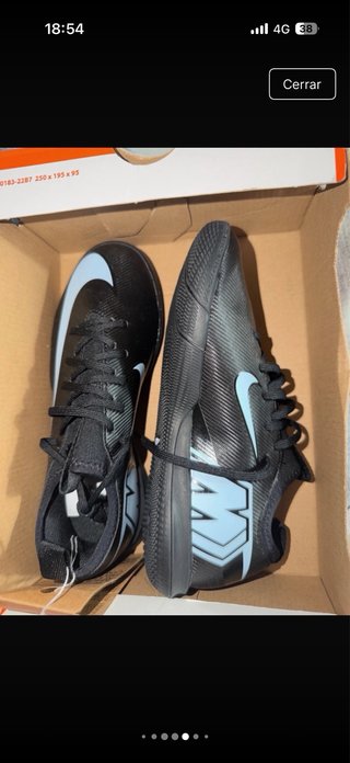 Talla 34 Nike Zoom Vapor Futbol Nuevas