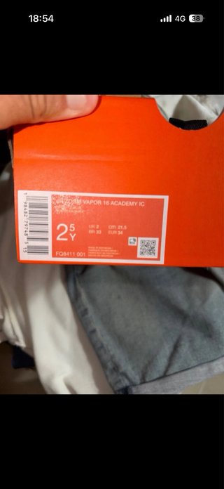 Talla 34 Nike Zoom Vapor Futbol Nuevas